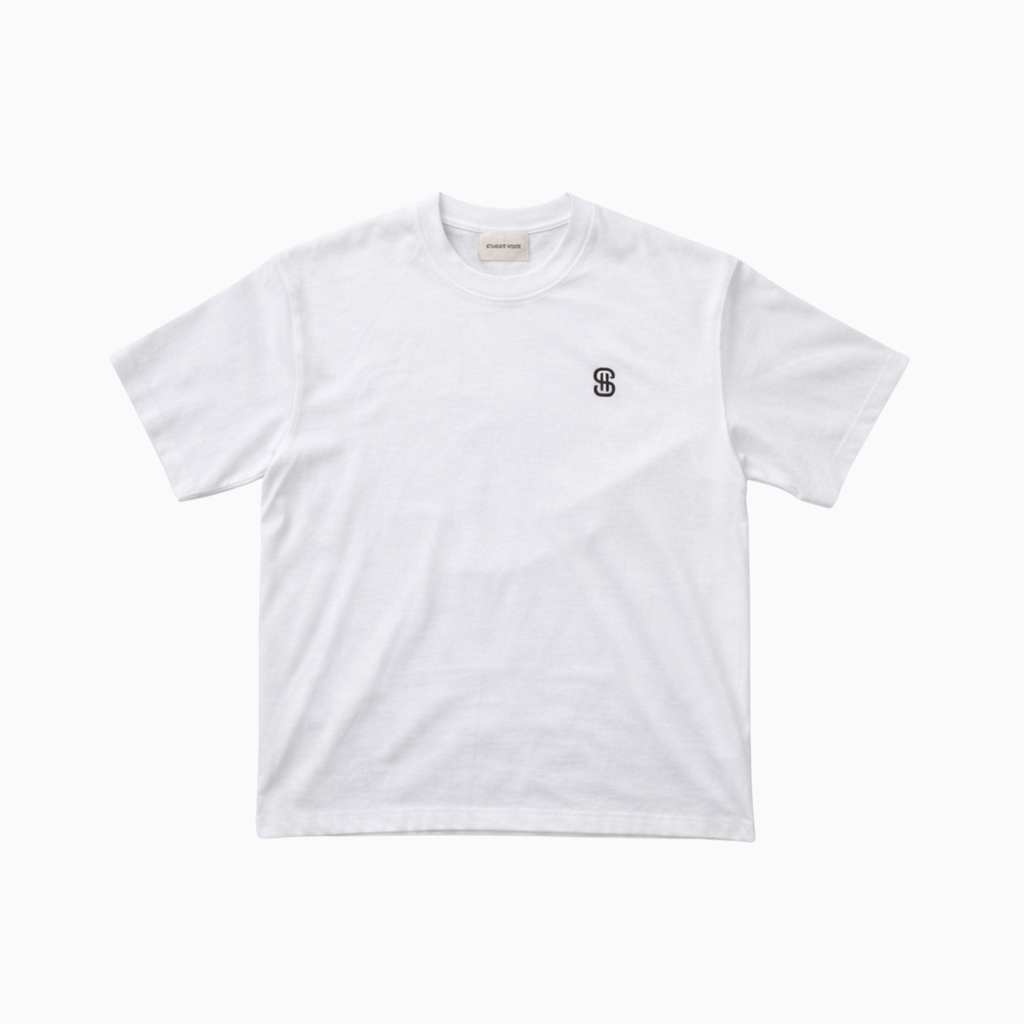 Semi Oversize Tee – White