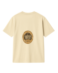Beige Semi oversize t shirt