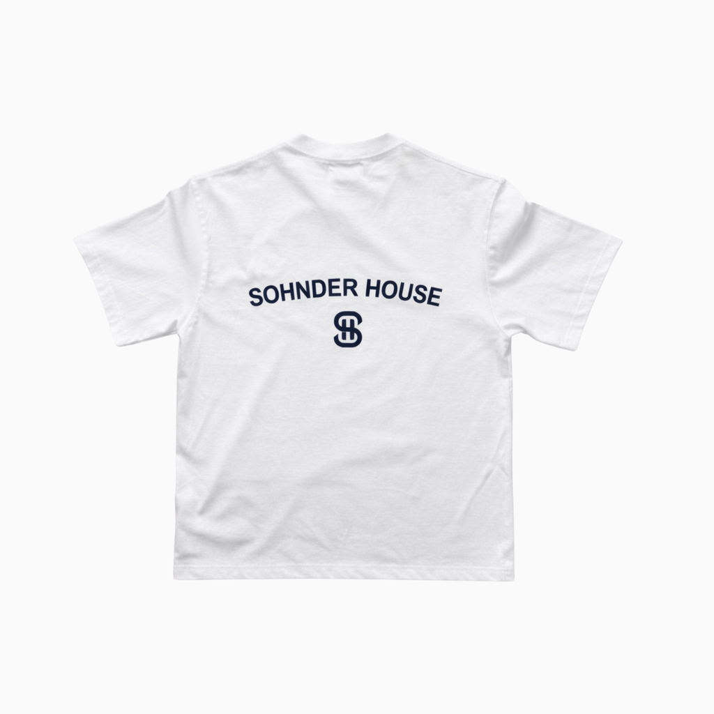 Semi Oversize Tee – White