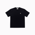Semi oversize tee - black