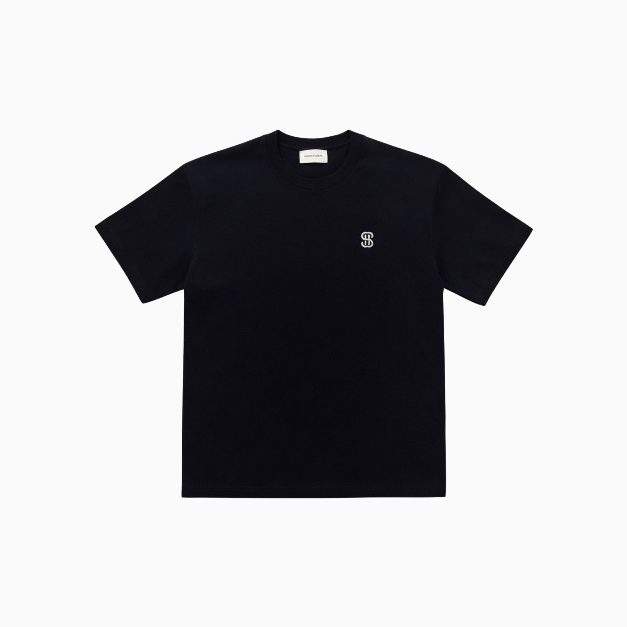 Semi oversize tee - black