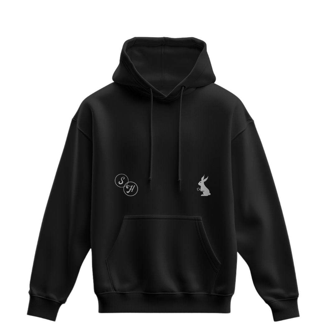 Emotions Initials Hoodie Black