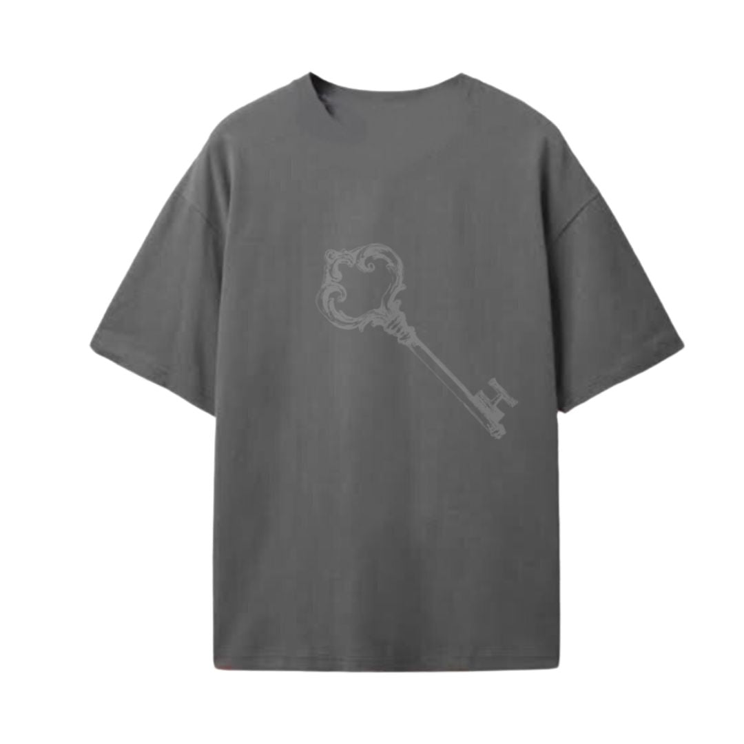 Big Key T-shirt Gray