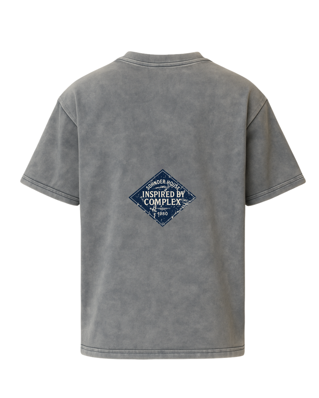Grey Semi oversize t shirt