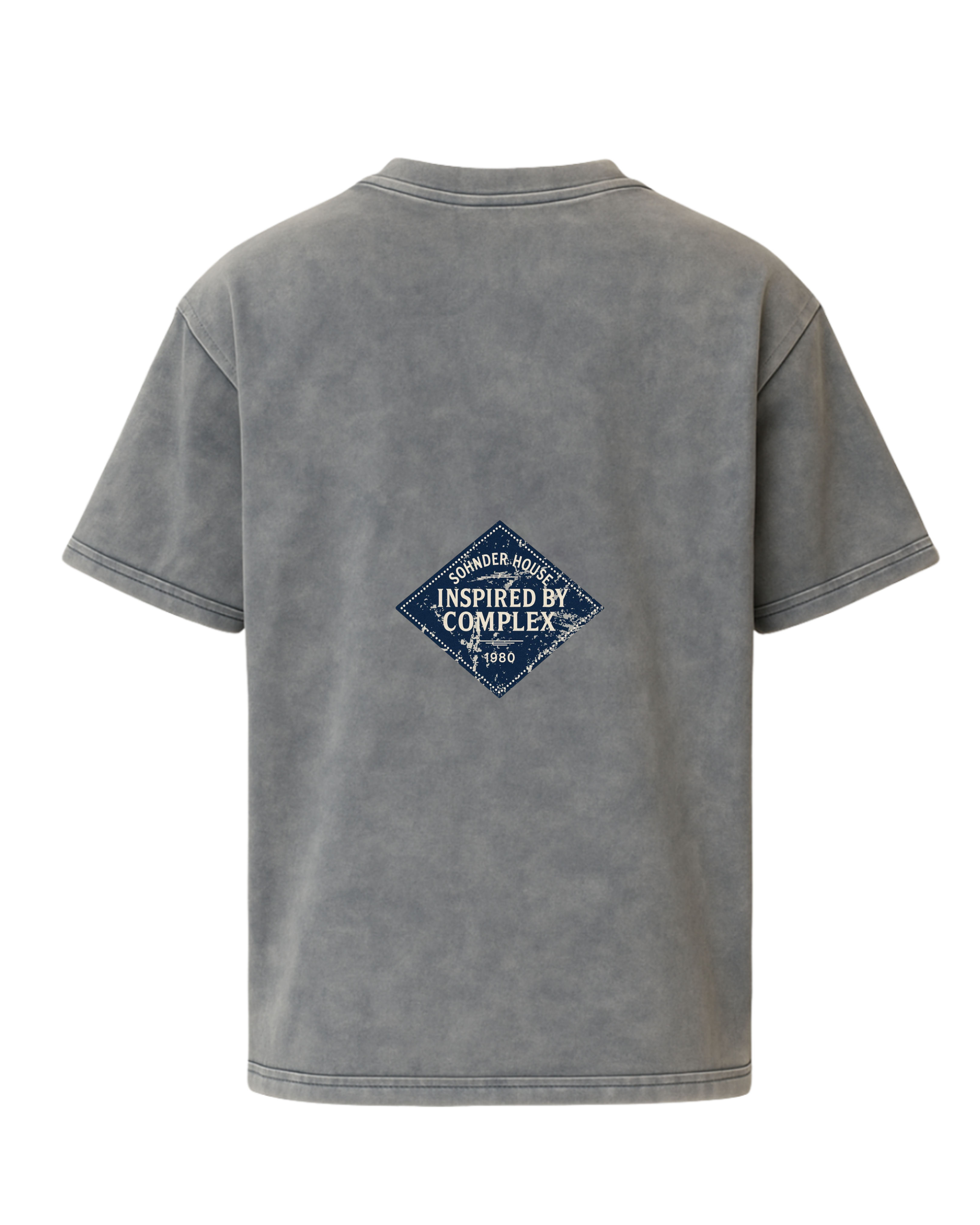 Grey Semi oversize t shirt