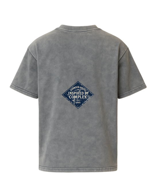Grey Semi oversize t shirt