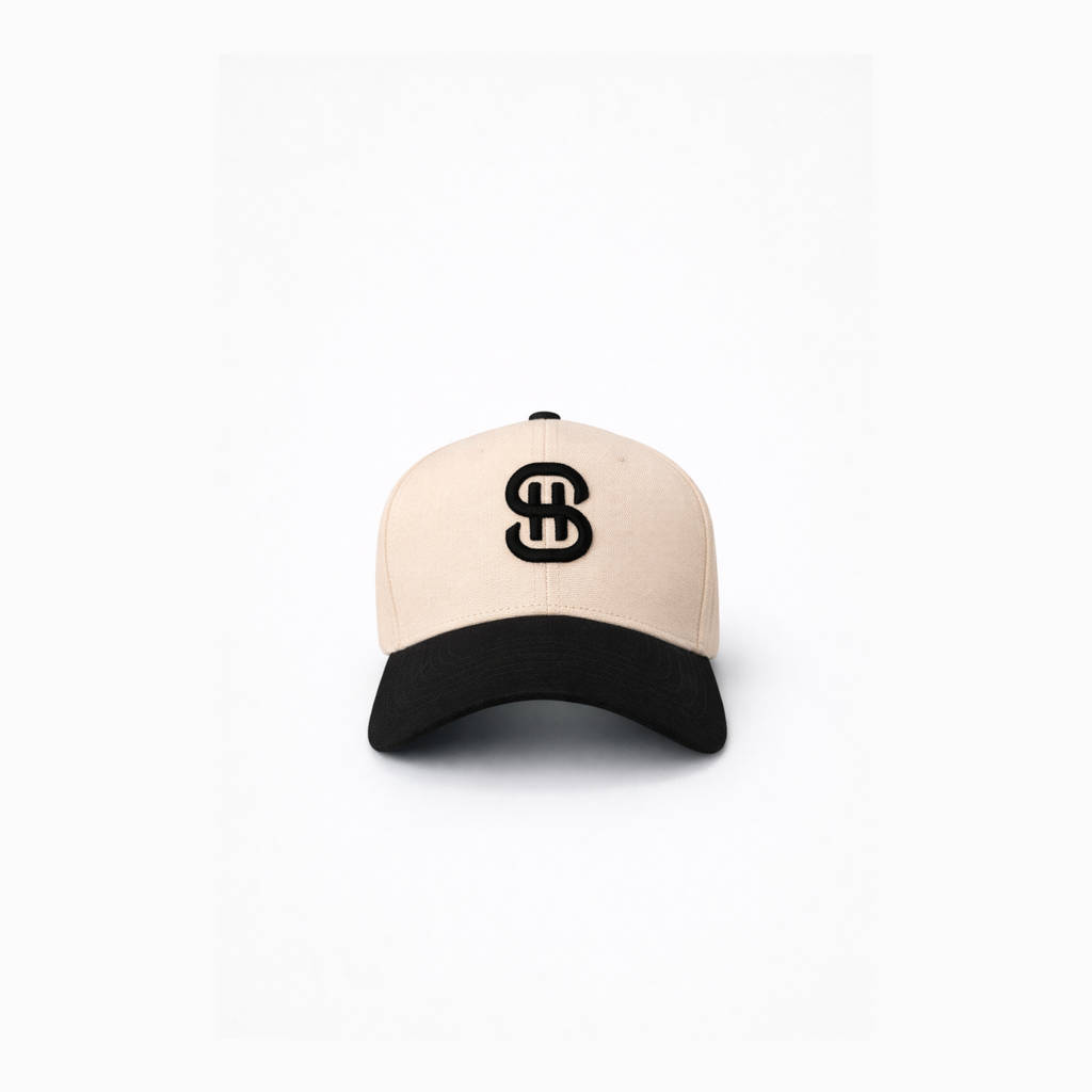 SH Beige black cap