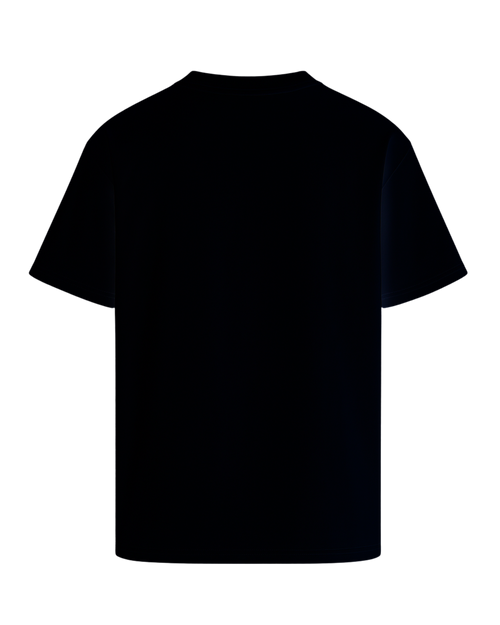 Black semi oversize t shirt