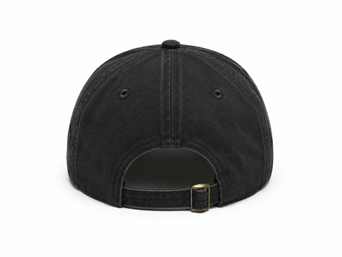 Black Sportsrooom Washed Cap