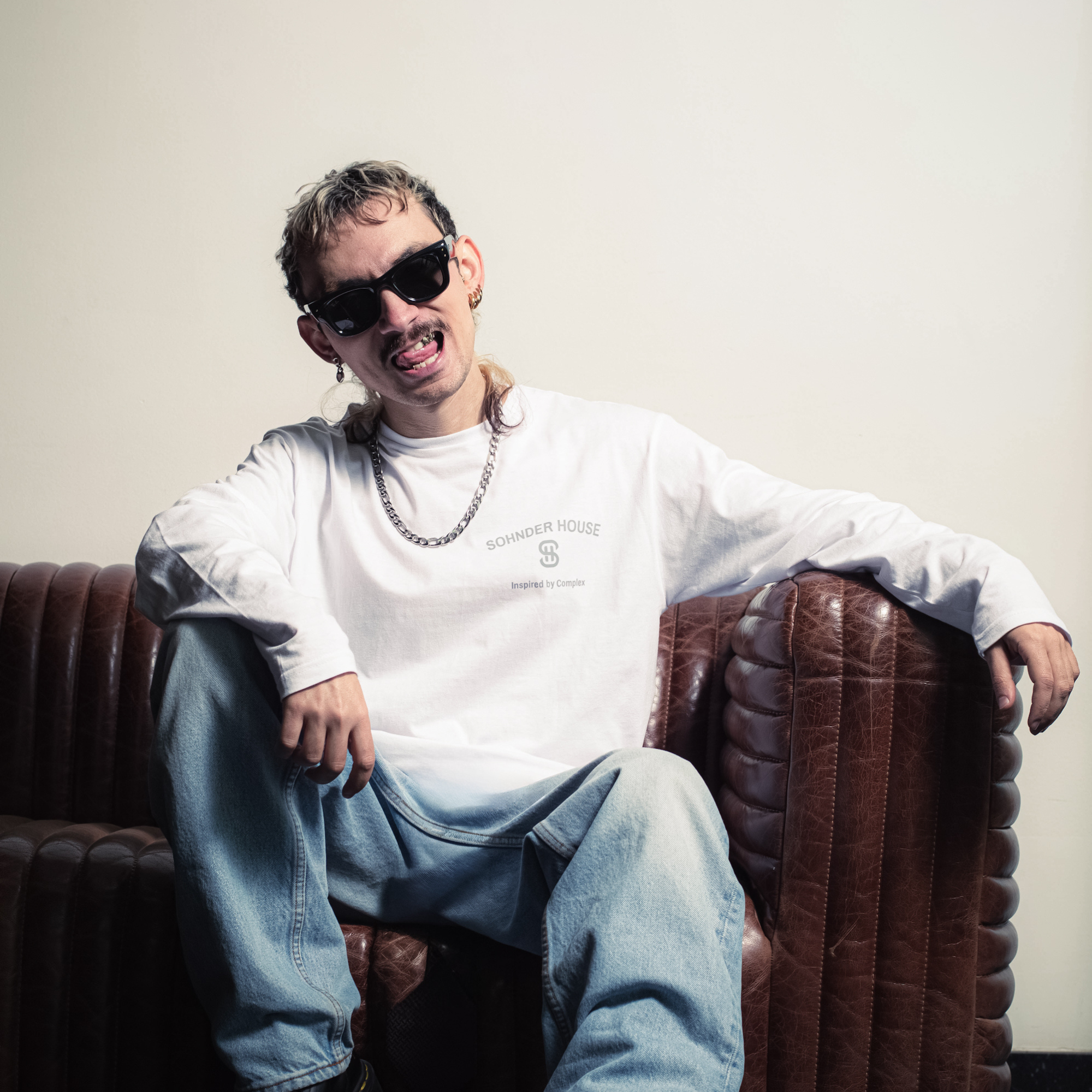 Boxy Long Sleeve Tee – White